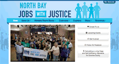 Desktop Screenshot of northbayjobswithjustice.org